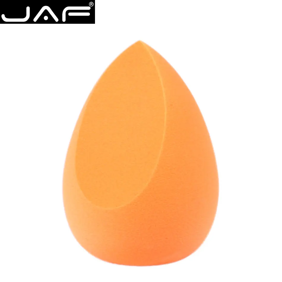 Orange JAF Cosmetic Powder Puff Makeup Sponge Blender, Foundation Make Up Sponge for Face, Soft Miracle Complexion Concealer Makeup Egg - Цвет: Orange