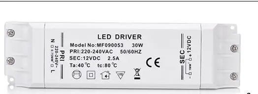 LED Power Supply Transformer 30w 50w Driver for Bulb Strip 240V - DC 12V 100pcs fedex dhl fast shipping | Лампы и освещение