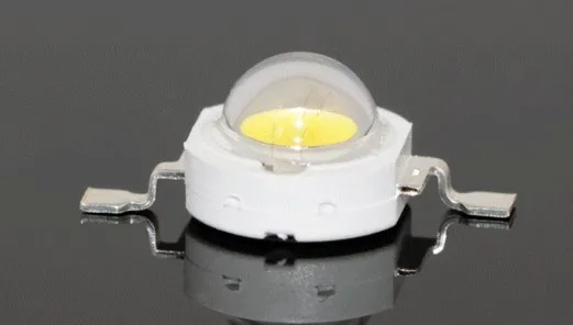 Бесплатная доставка! 100 шт. 3 Вт Белый светодиодный излучатель высокой мощности 6500 мА 7000 лм K без базы|led