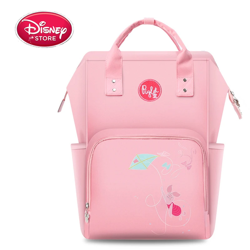 Сумки для подгузников disney рюкзак Минни Микки Маус Мумия сумка для коляски Вместительная дорожная сумка для кормления для ухода за ребенком сумка для мамы Дисней