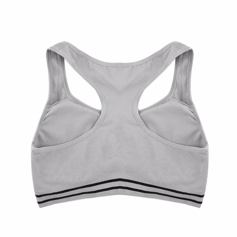 100pcs/Quick Drying Professional Sports Bra,Fitness Padded Stretch Workout Top Vest Running Wireless Underwear for Women