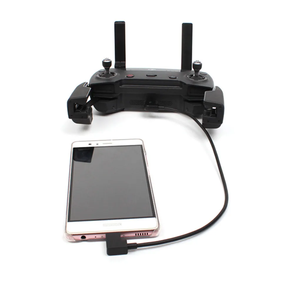 Owoda Micro USB к Тип C/Micro кабель для передачи данных 90 градусов OTG Шнур dji Мавик Pro /SPARK/Mavic