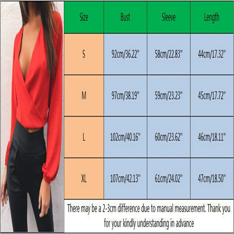 New Fashion Backless T-Shirt Women Bandage Solid Long Sleeve Loose Sexy Ladies V-Neck Clothes Tops | Женская одежда