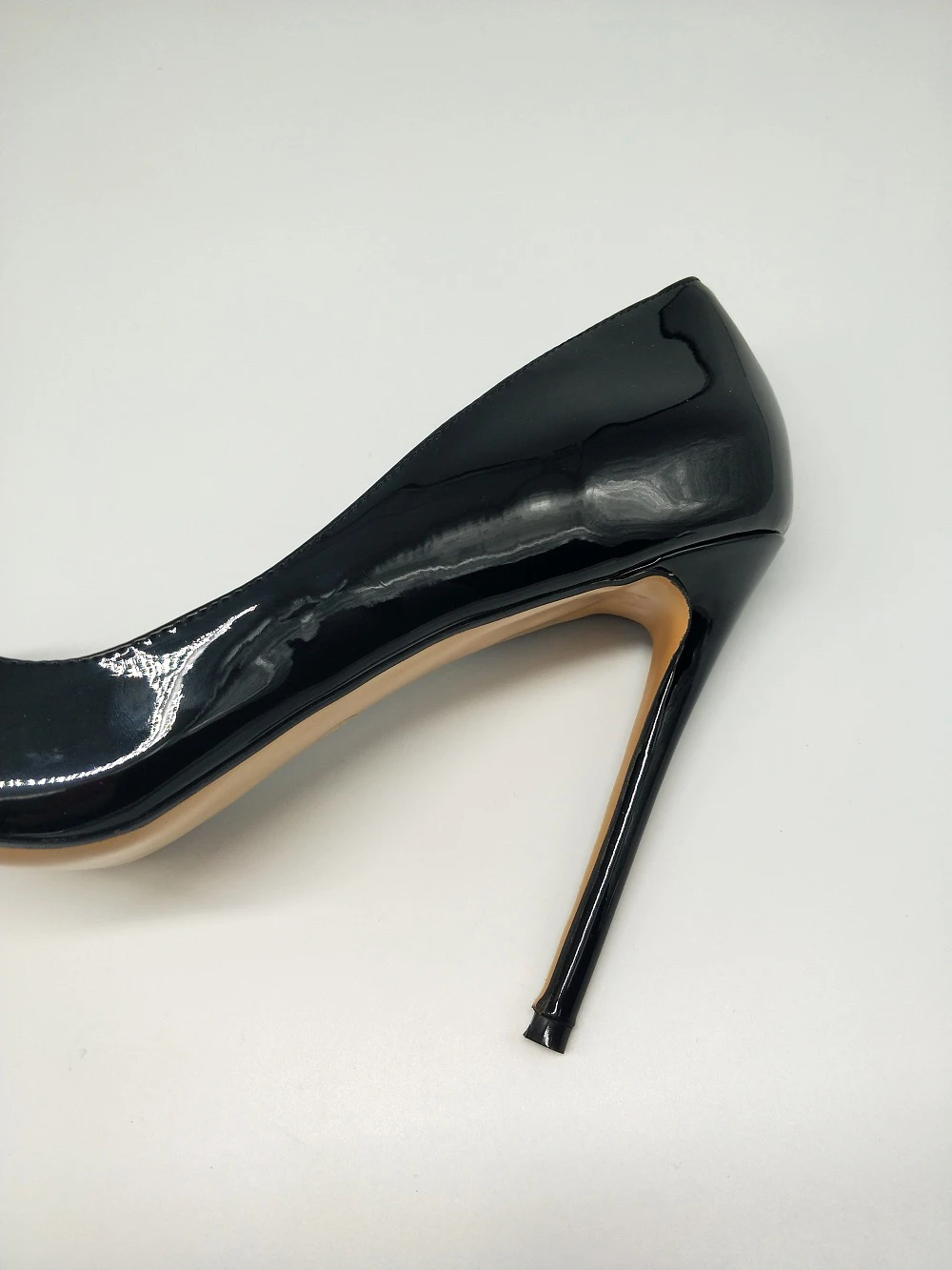 

Amourplato Ladies Hi-Fashion Sweet Women Handmade Fashion Aimi Youernis 100mm Peep Toe Sexy Party High Heel Pumps
