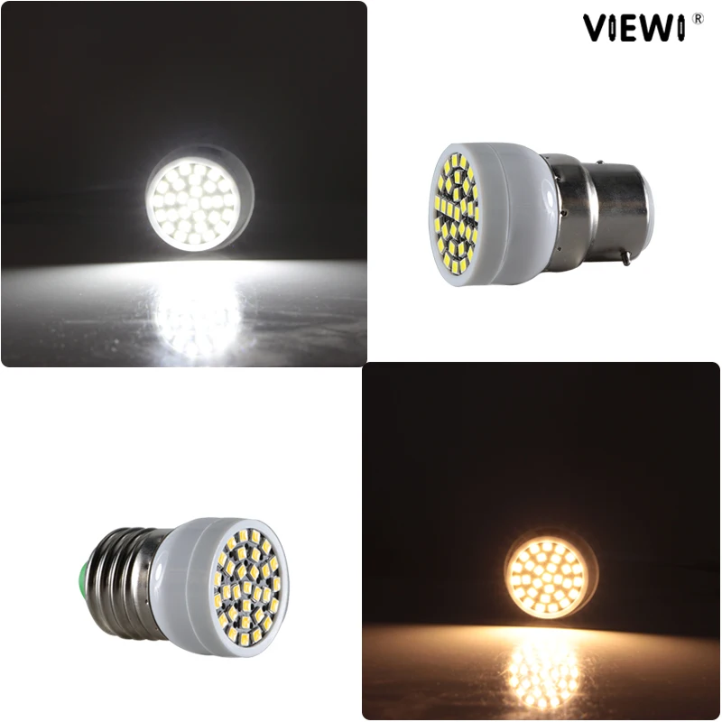 4 шт. ampolletas мини светодиодная лампа E14 E27 B22 GU10 3W 110v 220v маленький led светильник