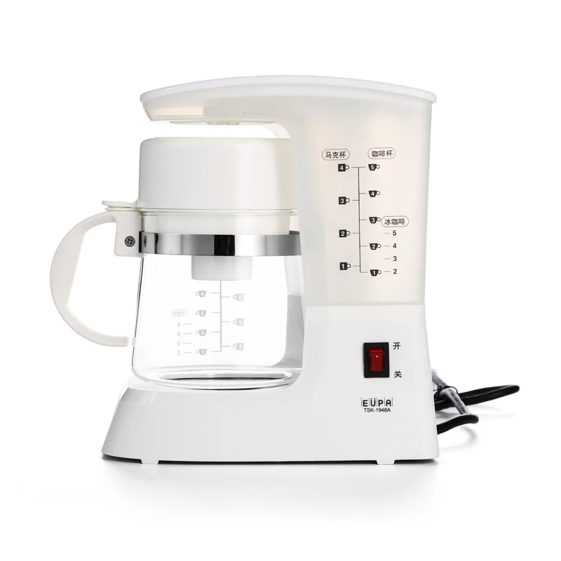 Американский кофе машина дома капельного типа чай автоматическая кофейник