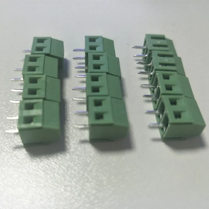 100 шт./лот Φ 3 81 мм Шаг прямой контакт 2P винт PCB Клеммная колодка коннектор