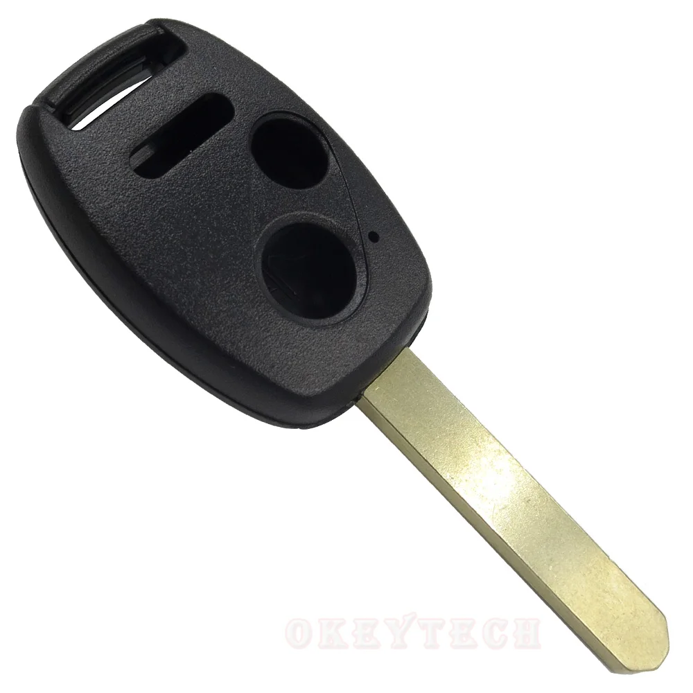 Запасной чехол OkeyTech для Honda Key 2 3 кнопки Accord Jazz FRV бесключевая Крышка ключа
