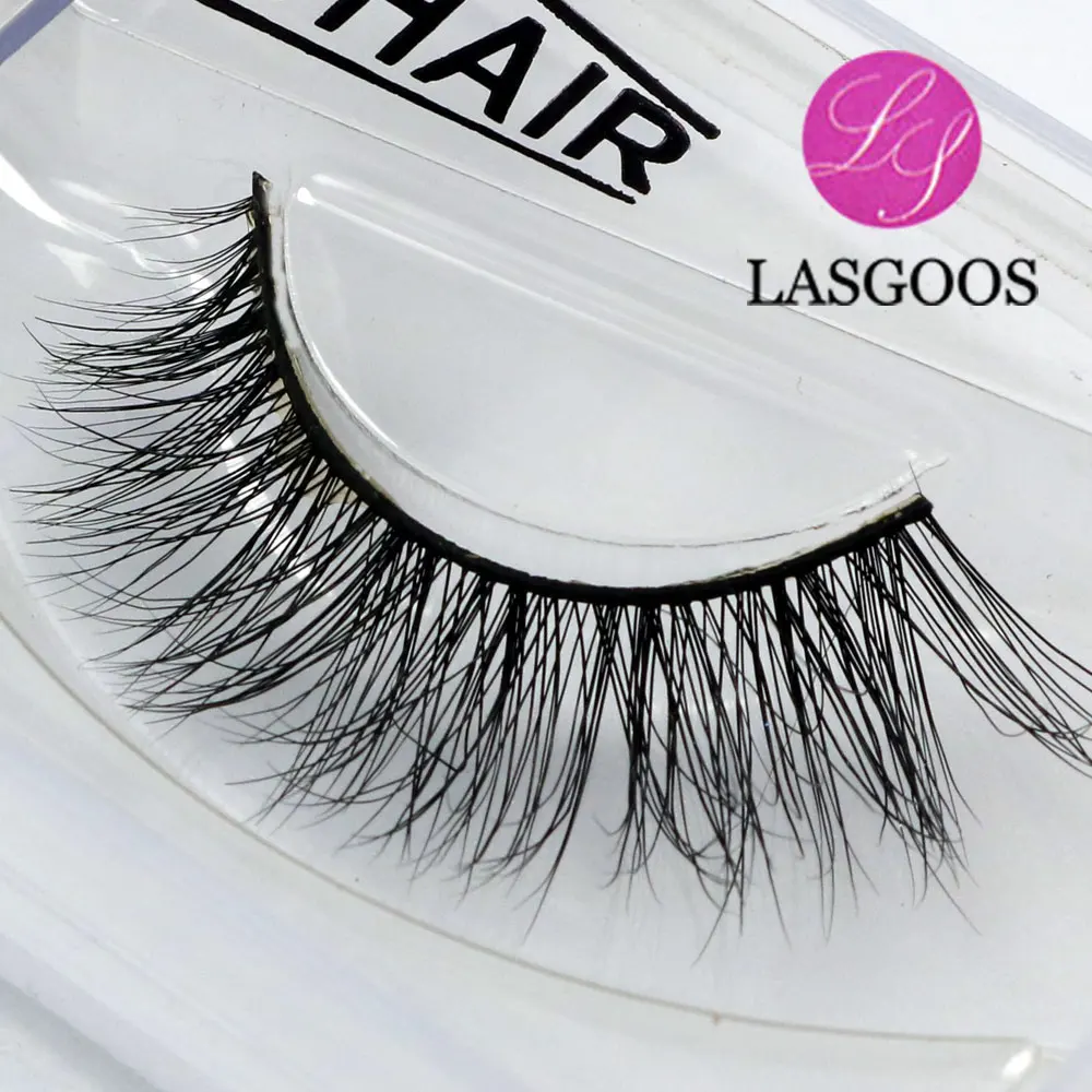 100% Handmade 3D Mink Messy 13mm Natural Looking False Eyelashes Crisscross Fake Eye Makeup Extension Lashes Strips Box A04 | Красота и