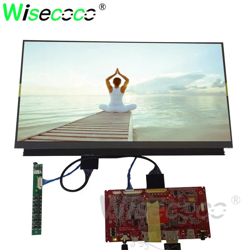 Тонкий ЖК экран 3840*2160 12 5 дюйма 4K ips с HDMI eDP плата контроллера драйвер кабель для diy