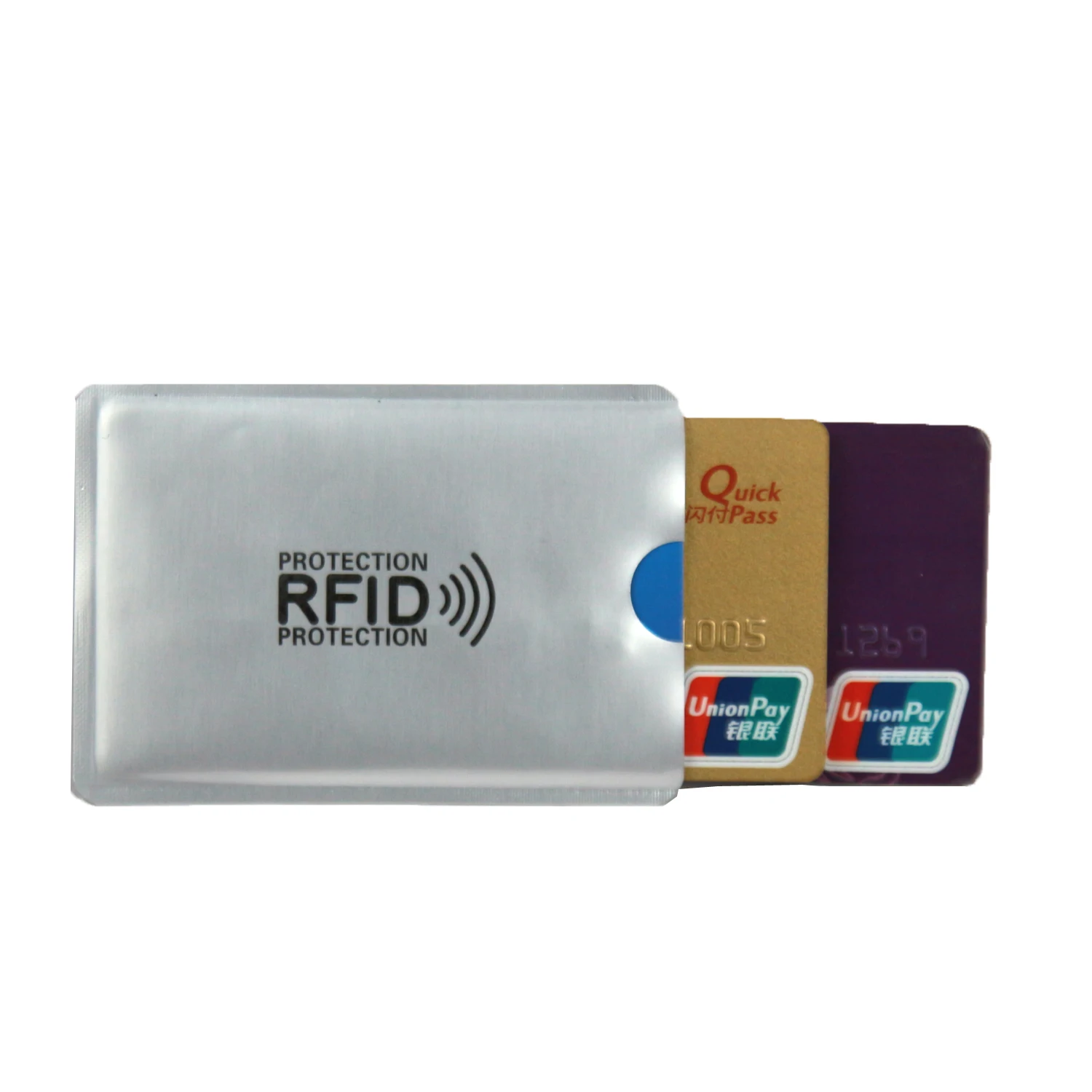 Анти Rfid кредитные карты Чехол держатель блокировка считыватель замок