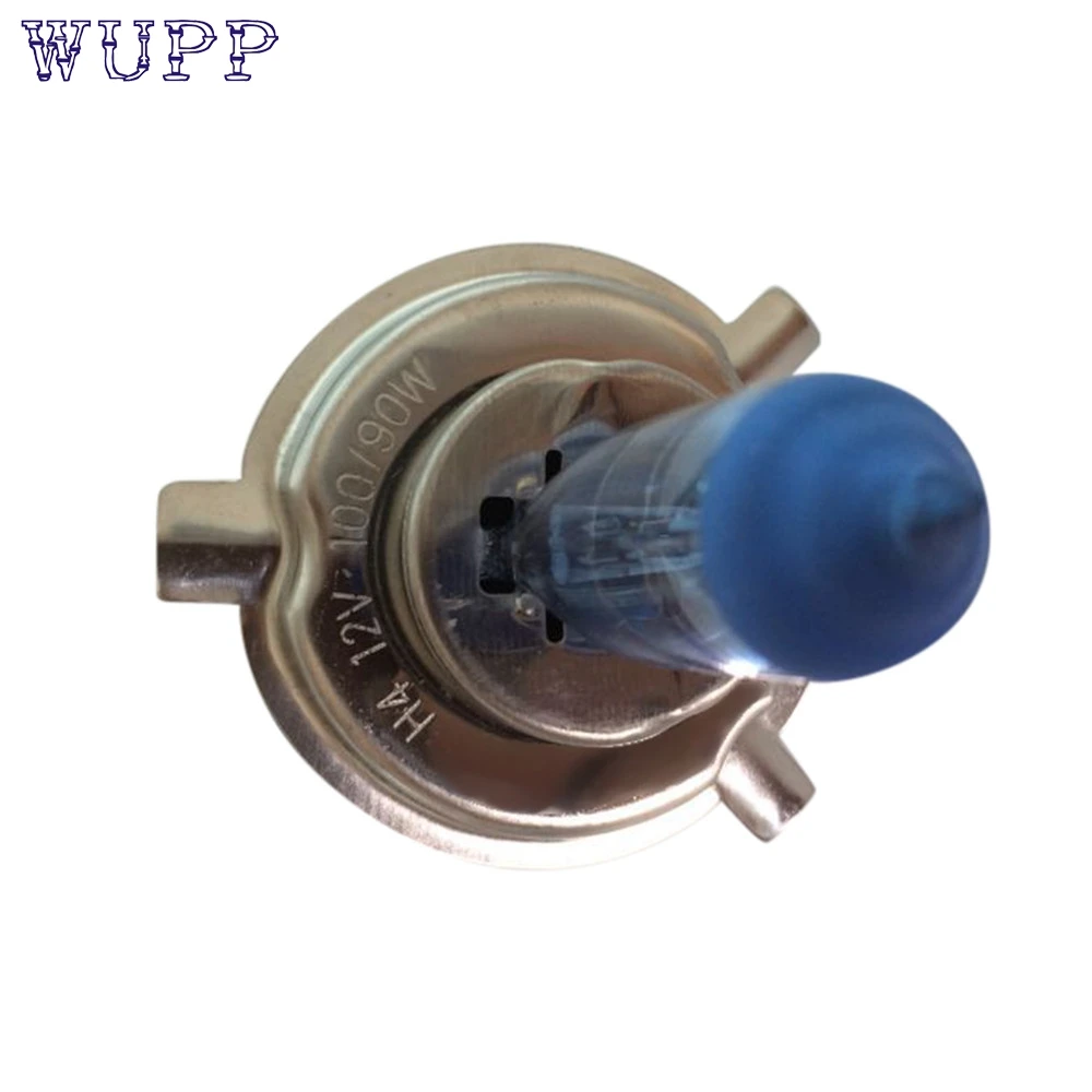 Wupp 2 шт 12В ксенон яркий H4100W 6500K газ галогенные фары лампы накаливания белого света