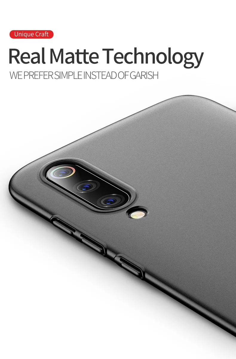 Bakeey чехол для Xiaomi Mi 9 SE задняя крышка ультратонкий 0,6 мм Анти-отпечатков пальцев Матовый ТПУ чехол для телефона Xiaomi Mi 9 SE защитный