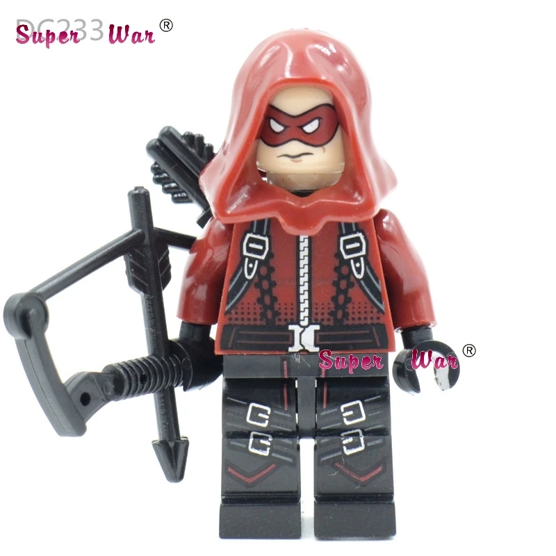DC233 Одиночная супергерой Мстители Зеленая Стрела deathstroke темная стрела строительные блоки кирпичи игрушки для детей - Цвет: DC233