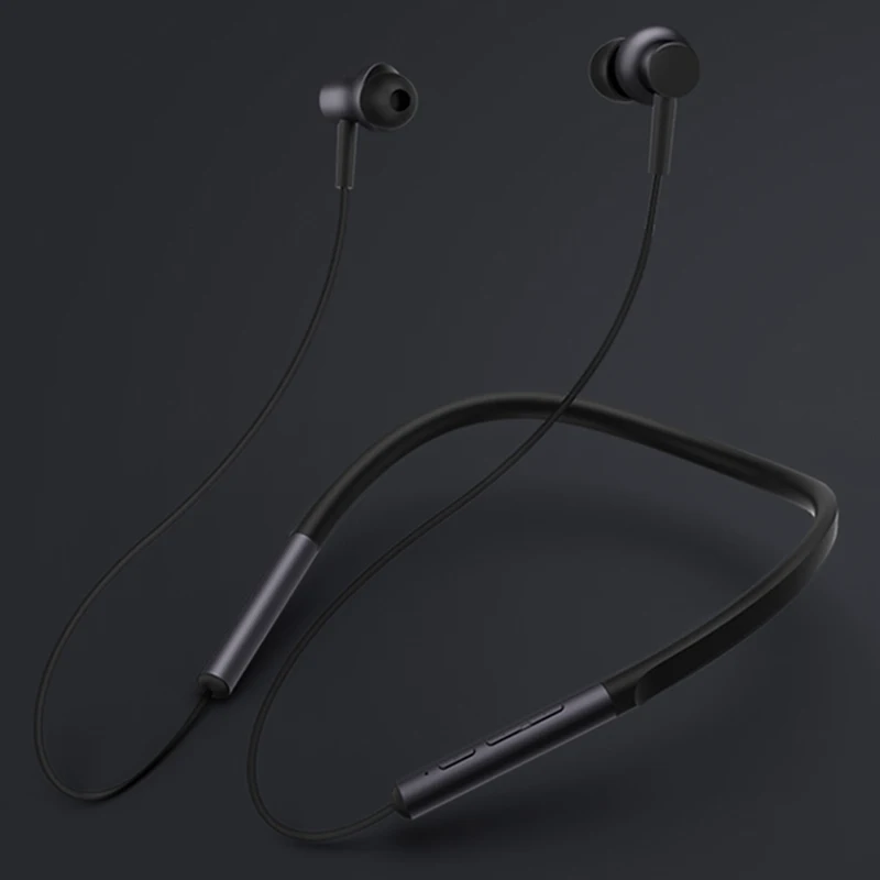 Беспроводная гарнитура Xiao mi, bluetooth,, mi Sport, наушники-вкладыши Dyna mi c, есть mi Cfor, коврик для телефона, MP3, APT-X, AAC, музыкальная гарнитура - Цвет: Черный