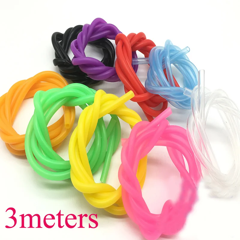 3 метра морская красочная водяная охлаждающая силиконовая трубка 3x5 мм ESC Мотор