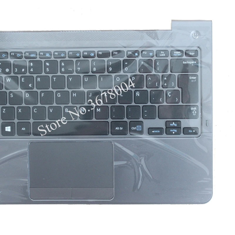 SP для Samsung NP530U3C NP530U3B NP535U3C 530U3B 530U3C NP540U3 NP532U3C NP532U3A испанская клавиатура серый чехол