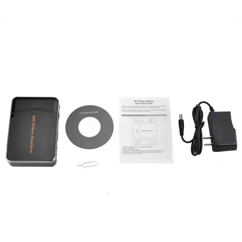Ezcap 280HB HDMI захват видео 1080P видео с HDMI Blue Ray телеприставка компьютерная игровая коробка и т. Д. С микрофоном