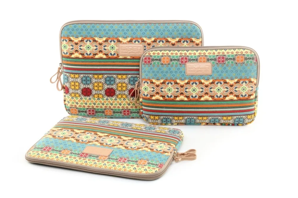 New Bohemian Women Ultrabook Notebook Laptop Sleeve Bag Hand Cover for Samsung Lenovo Yoga Macbook 10&quot 12&quot 13&quot 14&quot 15&quot |