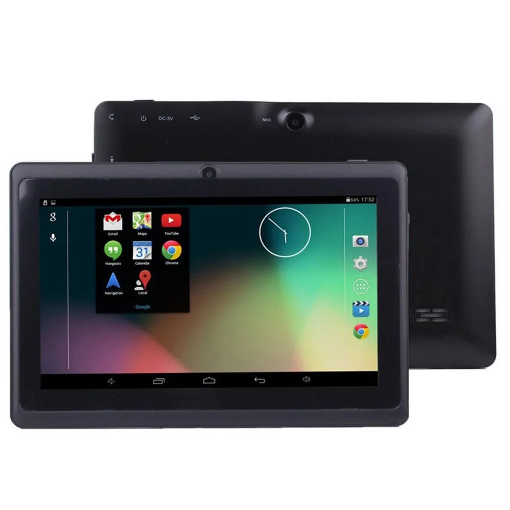 HIPERDEAL Q880 7 дюймов MP4 плеер Google Android 4,4 четырехъядерный планшетный ПК 512M+ 8GB Двойная камера учебное приложение для детей подарок YY23