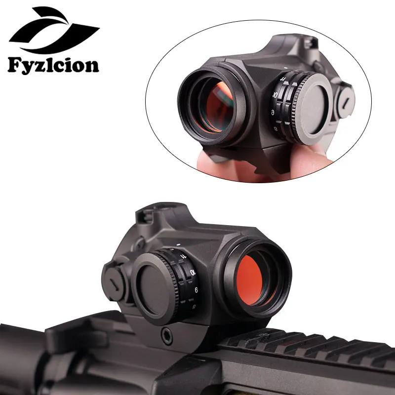 Охотничий точный 2-3 MOA точка микро красная точка Rimfire Reflex Sight Tough 2 MOA Red dot Sight HD-41