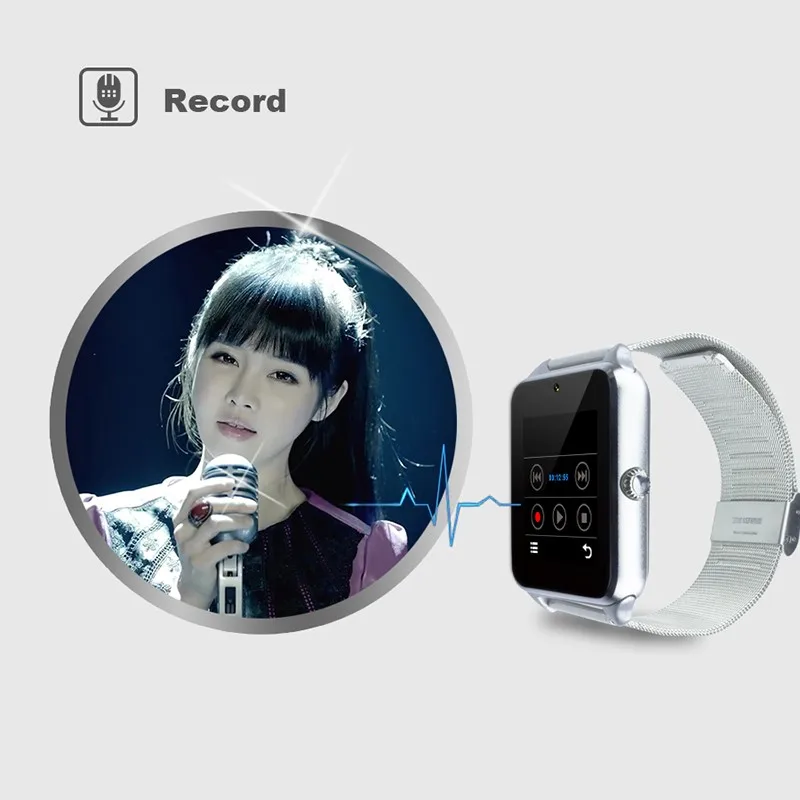 Горячая Распродажа Bluetooth Смарт часы Z60 для мужчин и женщин Bluetooth 2G Smartwatch поддержка SIM/TF карты наручные часы для IOS Android телефон GT08