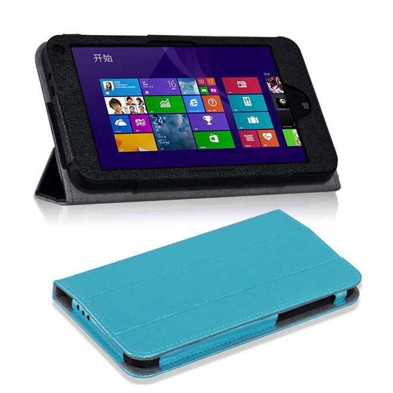 Флип чехол для HP Stream 7 защитные Смарт Чехлы с сенсорной панелью из искусственной