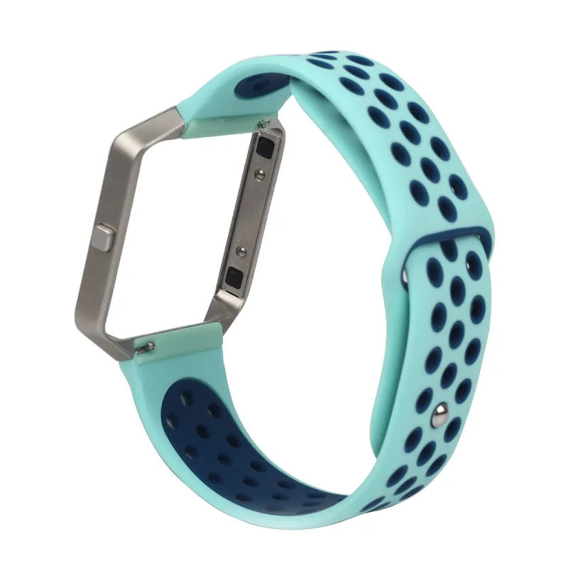 FOHUAS для Fitbit Blaze полосы мягкий силиконовый сменный спортивный ремешок для Fitbit Blaze Смарт фитнес часы без рамки