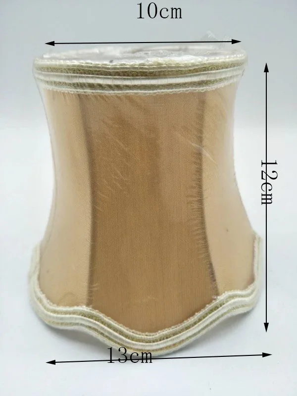 Тканевый абажур для лампы Европейский Хрустальный люстра подсвечник настенный