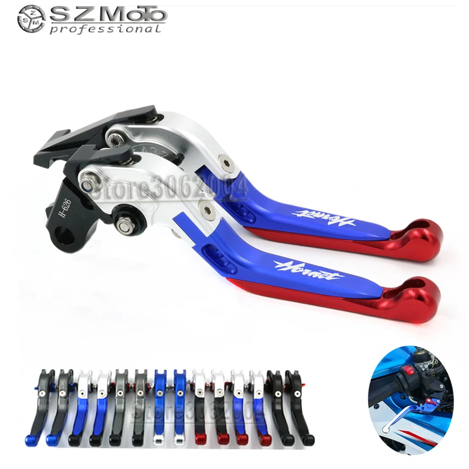 

For HONDA CB600 HORNET CB 600 1998-2006 Motorcycle Folding Extendable Adjustable Brakes Clutch Levers With LOGO