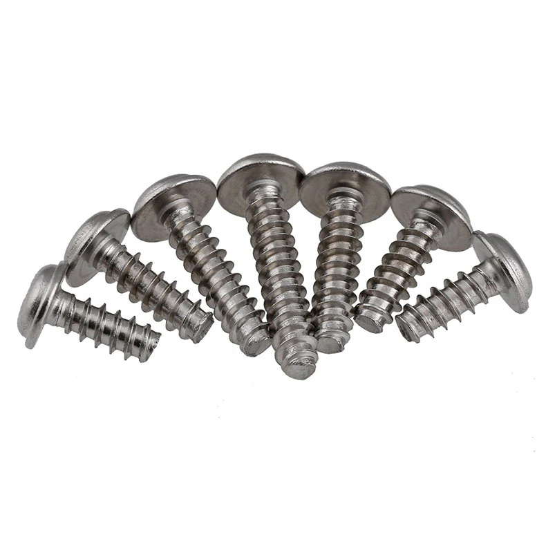304 stainless steel pan head cross pad PWA flat tail self-tapping screws M2 M3 M4*x6x8x10x12-20 | Обустройство дома