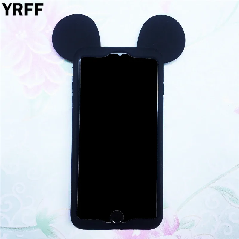 YRFF симпатичный чехол бампер с ушками мыши для iphone 6 S мягкие силиконовые чехлы