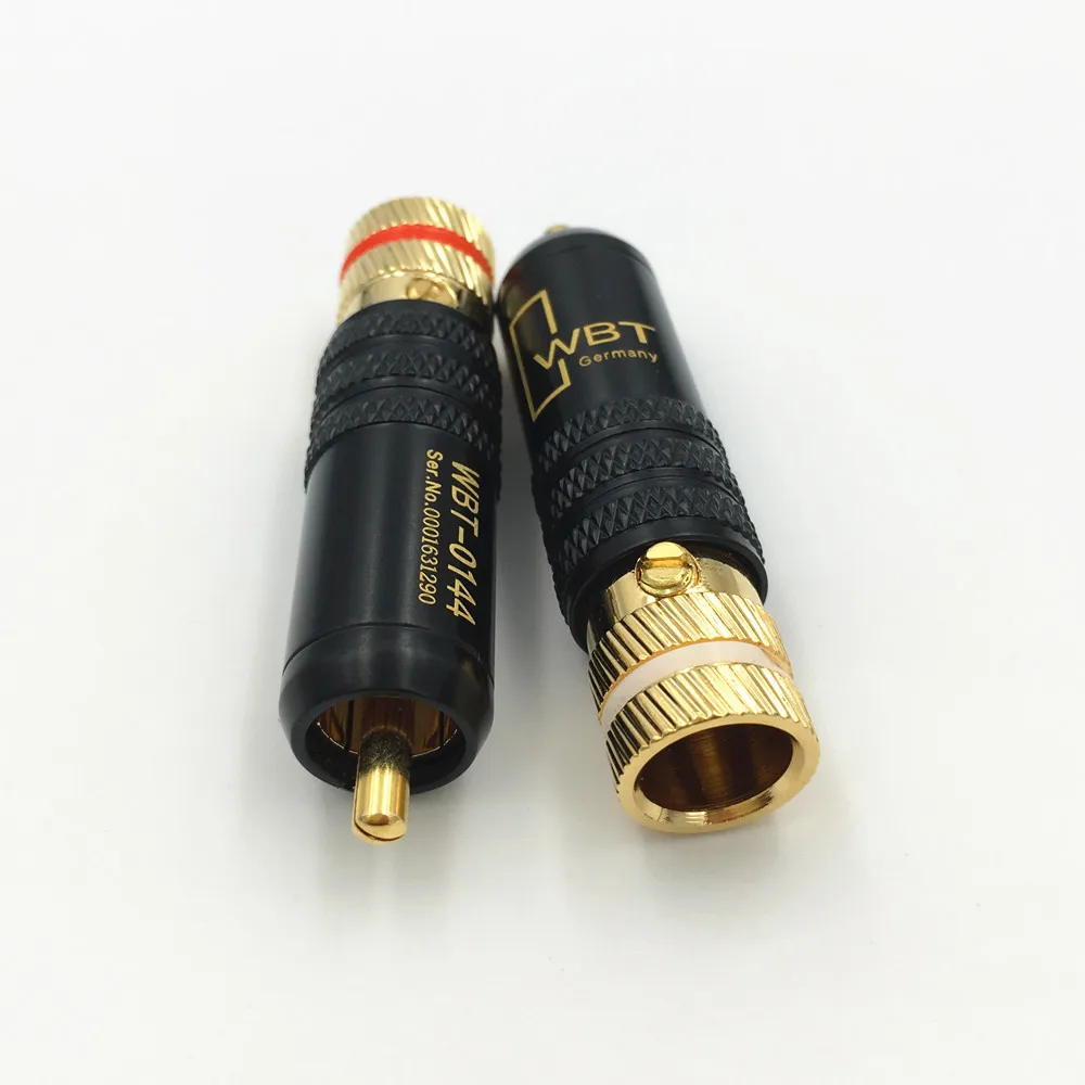 100 шт. стандартные штекеры для RCA медные позолоченные штекеры|plug auto|plug in fuse holderplug for