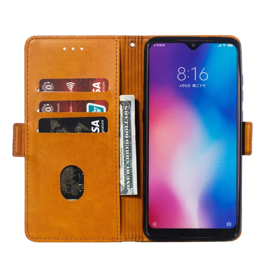 Чехол книжка в стиле ретро для Xiaomi Mi9 Mi8Lite Redmi 6 Pro 4a 4x 5plus Note 7 5 4 Магнитный чехол с