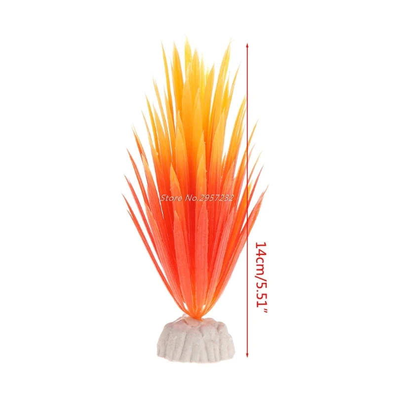 Искусственное пластиковое растение Нарцисс водная трава емкость для рыб