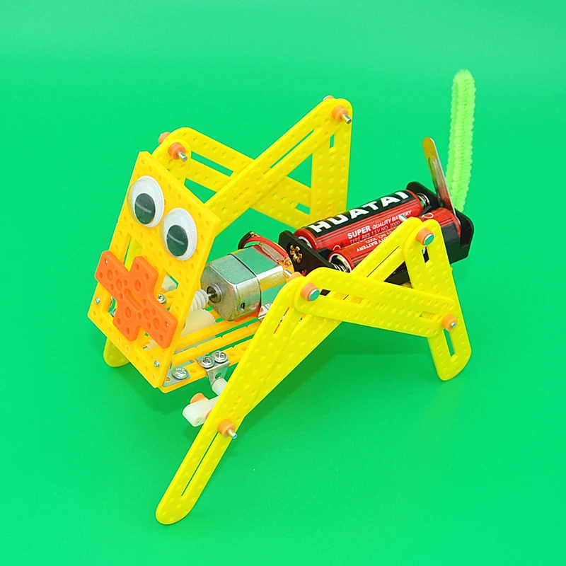 DIY робот собака модель научная игрушка помощь детям в обучении творчество