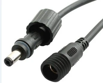 Разъем постоянного тока 5 5/2 1 мм штекер и гнездо длина 15 см водонепроницаемый