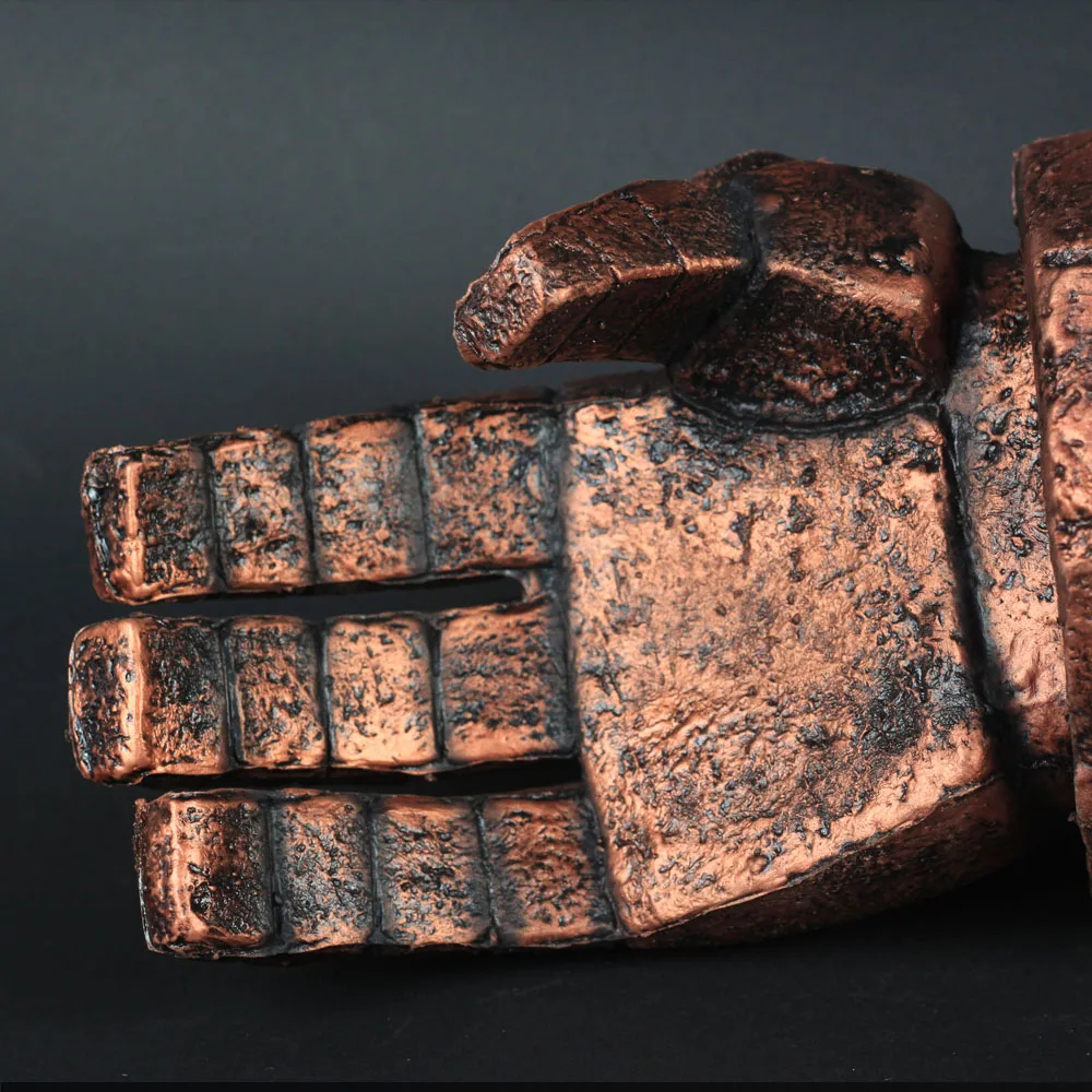 Hellboy Right Hand of Doom Cosplay Blood Rise Of the Queen Costume Accessory Arm Gloves Halloween Party Prop DRP |