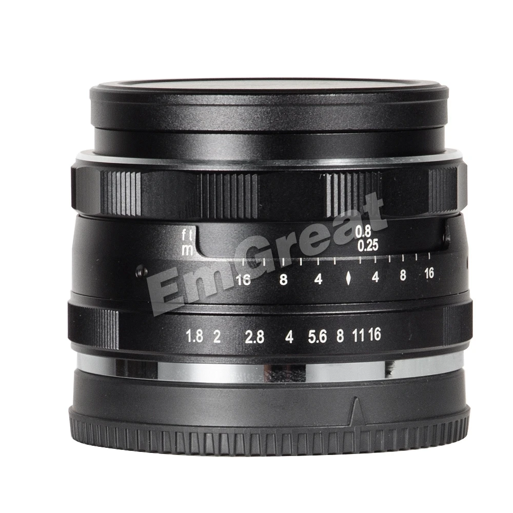Meike 25 мм F1.8 ручной широкоугольный объектив APS-C рамка объектива для sony E Mount/для Fuji/M4/3 камеры A6500 A7 A7II A7R X-T1 2