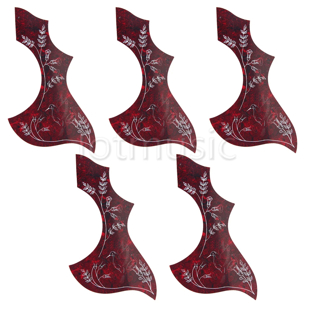 5 шт. колибри акустическая гитара накладкой пвх|pvc guitar|pvc backdropspvc wet |