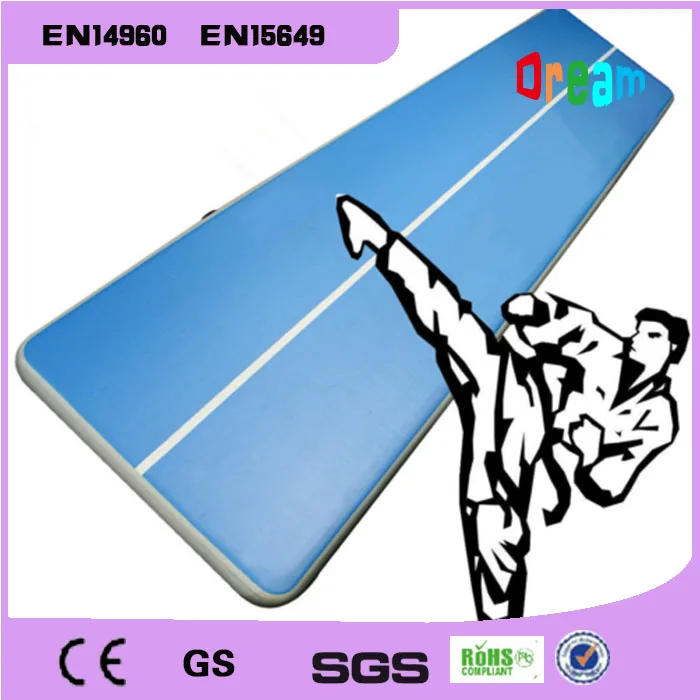 

Free Shipping,Free Pump, 6x1x0.2m Gymnastics Inflatable Air Track Tumbling Mat Gym AirTrack For Sale