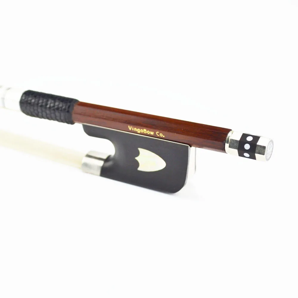 FREE SHIPPING 3/4 Size Pernambuco CELLO BOW High Quality Ebony Frog with Shield Pattern Straight Cello Parts and Accessories enlarge