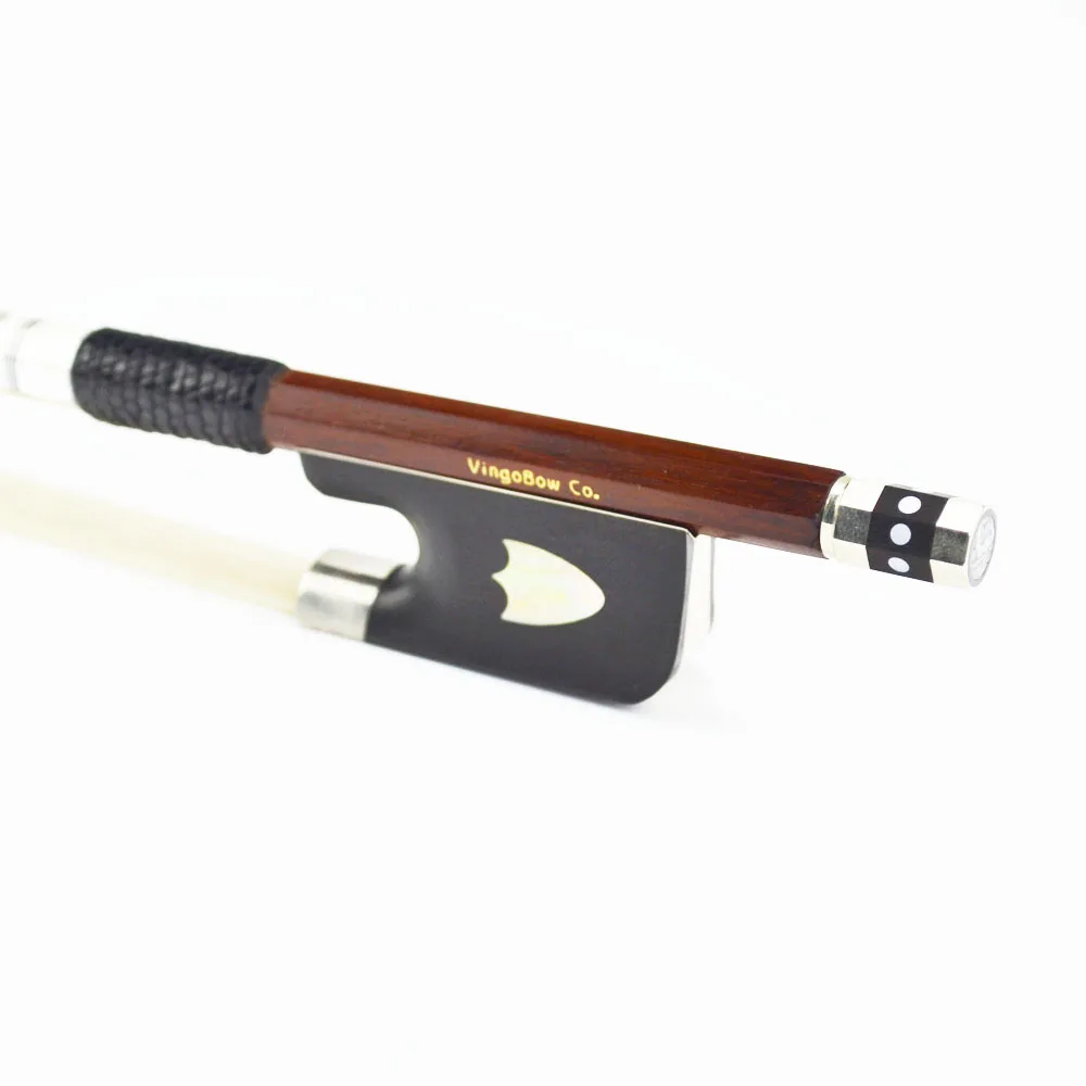 Бесплатная доставка 3/4 размера Pernambuco CELLO бант высокое качество эбеновая лягушка с
