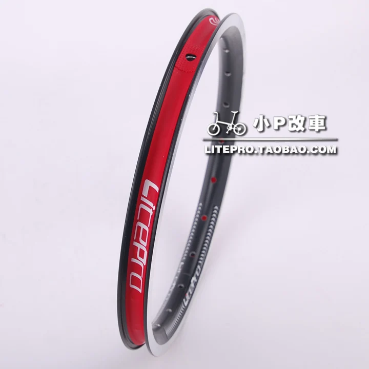 Litepro складной велосипед Красный нейлон высокое давление колодки Подходит 14