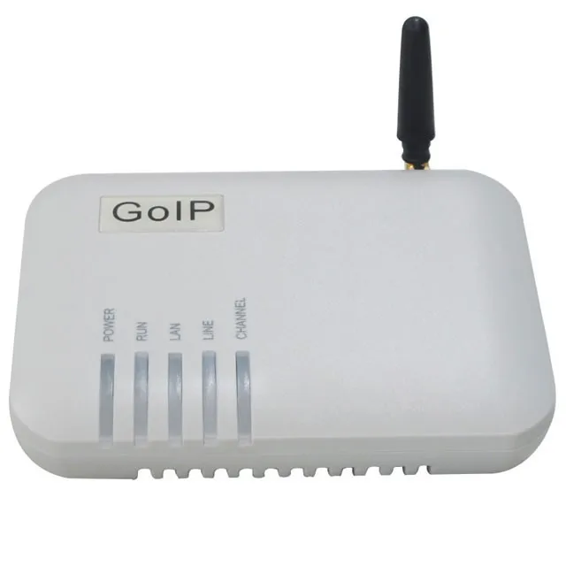 DBL одноканальный GOIP1, GSM VoIP шлюз(изменение IMEI, 1 sim-карта, SIP& H.323, vpn-pptp). SMS, GSM шлюз