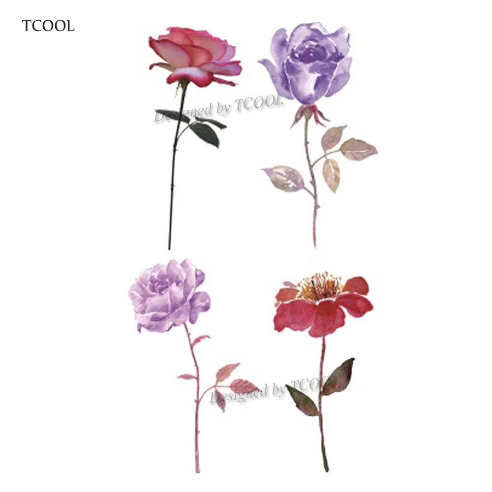 Временная тату-наклейка HXMAN водонепроницаемая модная для женщин рукоделия