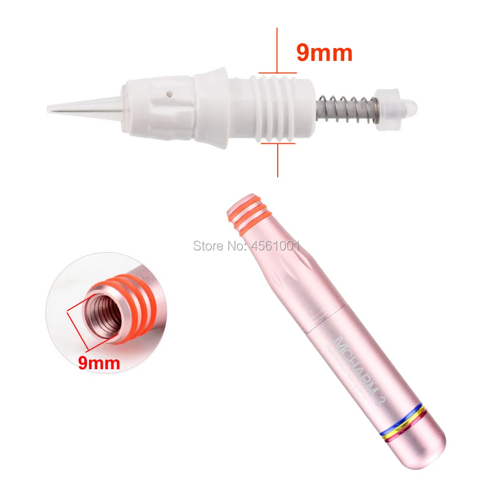 10 шт./лот одноразовые иглы татуировки картриджи 9 мм винт для Charmant 3/4 Artmex Derma машина Pen 1 P 1D 2 P 3 P 3FP 5 P 5FP 7FP