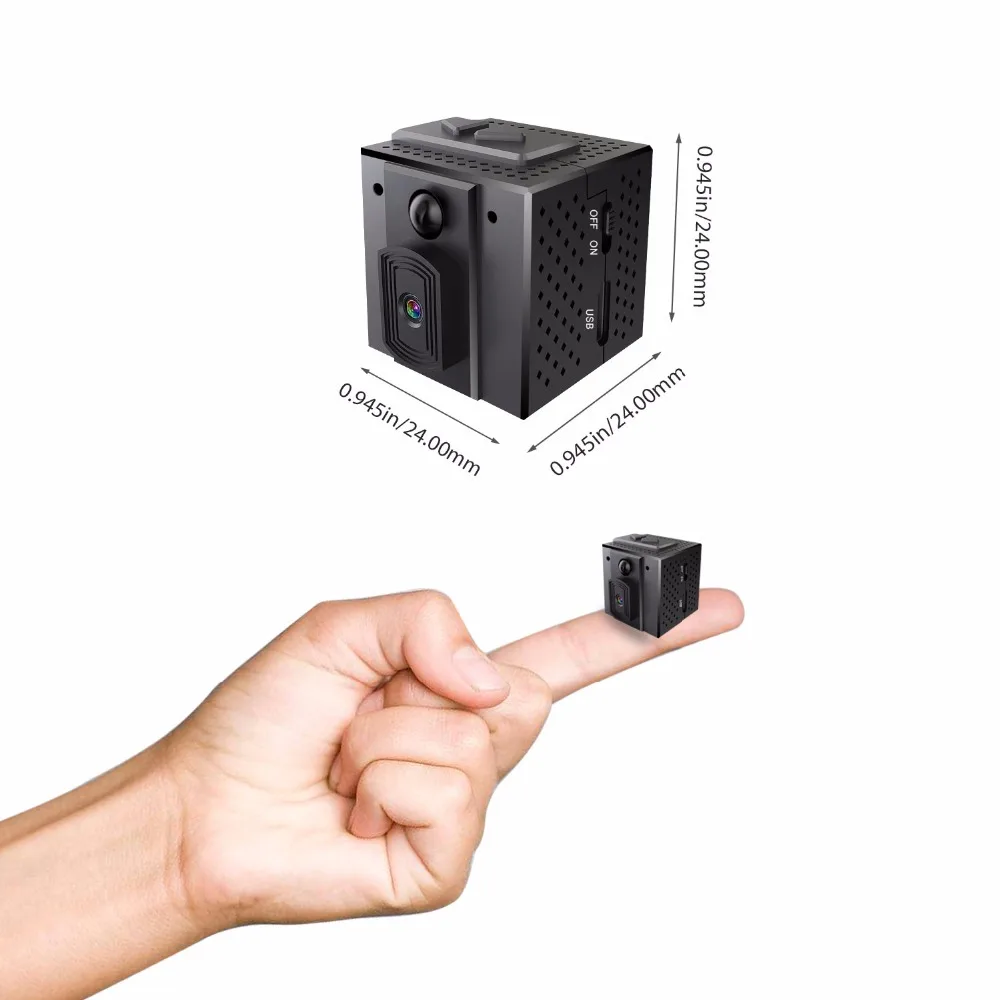 2*2 см самый маленький беспроводной мини-камера 960 P HD Wifi IP камера инфракрасная