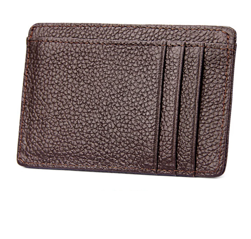 Artmi кредитница RFID блокирующая карта сумка унисекс натуральная кожа кошелек|genuine