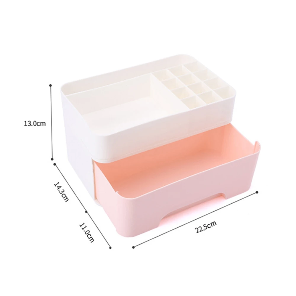 Hoomall пластиковый органайзер для макияжа косметического контейнера настольная